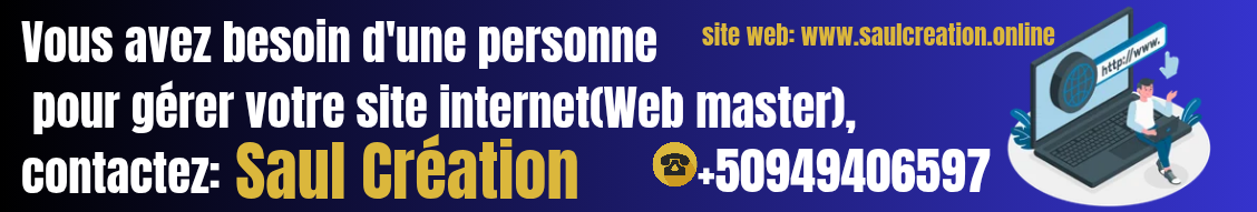 Besoin d'un web master
